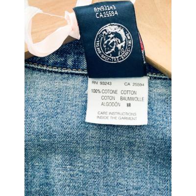 Coham Vintage Shop Jeansowa Kurtka Diesel