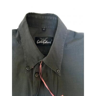 Szara koszula Carlo Colucci, coham vintage sklep online, second hand