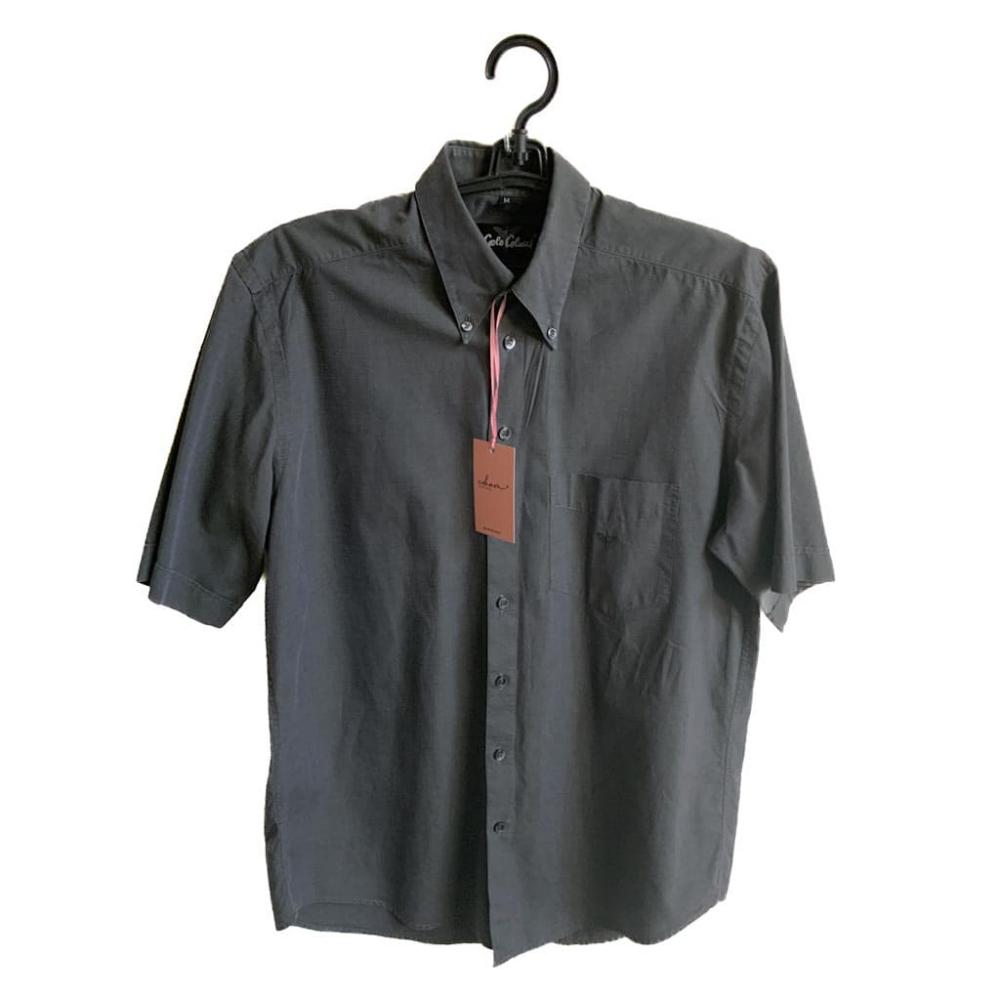 Szara koszula Carlo Colucci, coham vintage sklep online, second hand