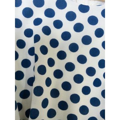 Sukienka Tiger Model - lata 60-te, niebieska, biała, coham vintage sklep, online second hand