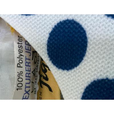 Sukienka Tiger Model - lata 60-te, niebieska, biała, coham vintage sklep, online second hand