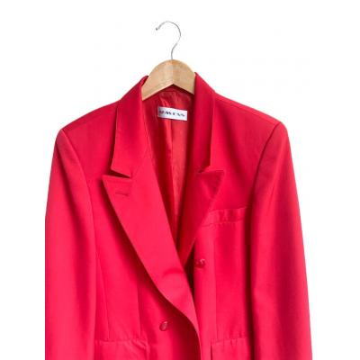 Vintage Marynarka Ravens, czerwona, klasyczna, lata 80, coham vintage sklep online