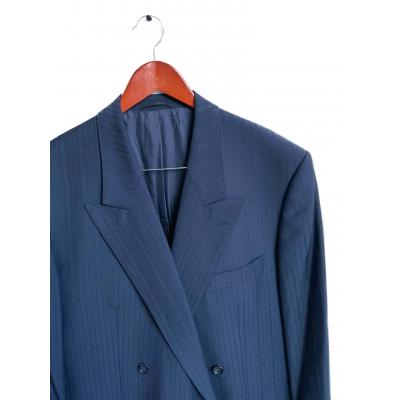 Vintage Marynarka Dwurzędowa Atelier Torino, granatowa, coham vintage sklep online