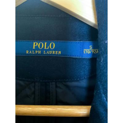 Marynarka Polo Ralph Lauren, granatowa, pikowana, klasyczna elegancja, coham vintage sklep online