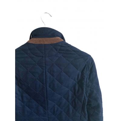 Marynarka Polo Ralph Lauren, granatowa, pikowana, klasyczna elegancja, coham vintage sklep online